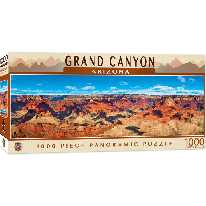 Grand Canyon Arizona 1000 Piece Panoramic Jigsaw Puzzle | L.A. Mood Comics and Games