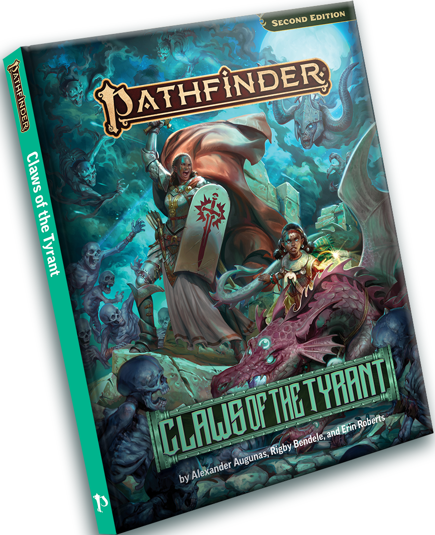 PATHFINDER 2E CLAWS OF THE TYRANT | L.A. Mood Comics and Games