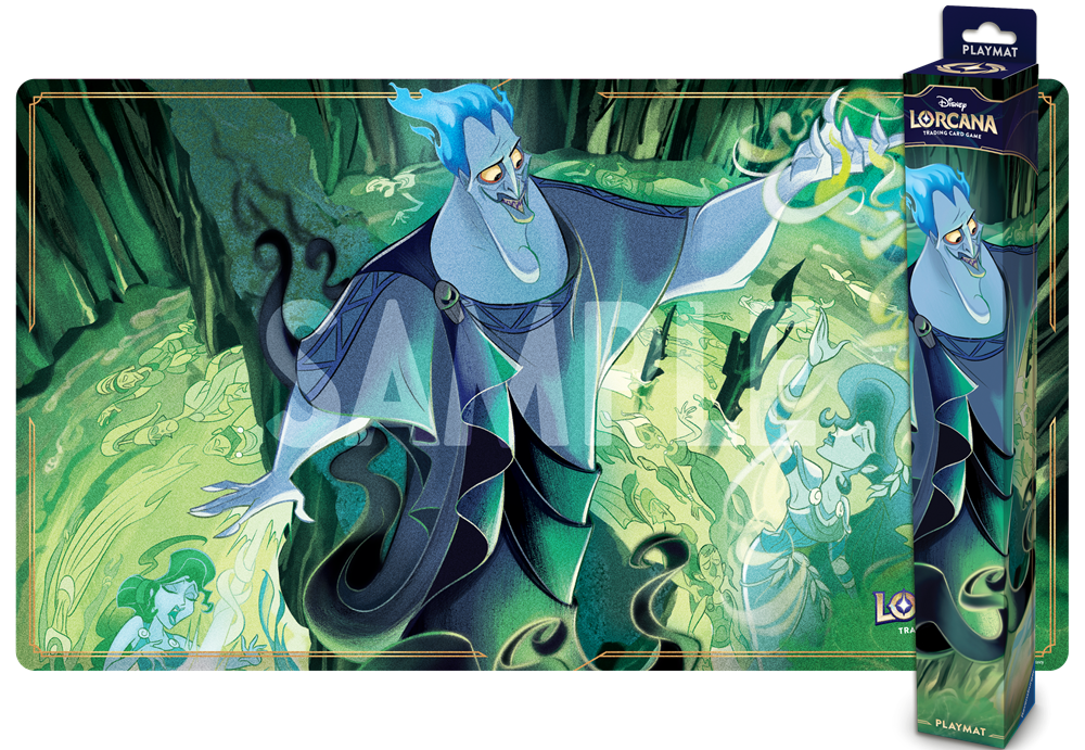DISNEY LORCANA PLAYMAT SET 8 MAT B HADES | L.A. Mood Comics and Games