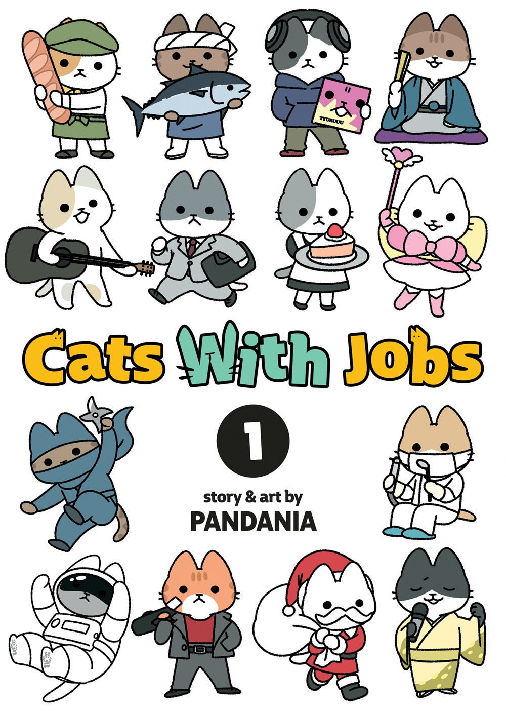 Cat With Jobs Vol. 1 | L.A. Mood Comics and Games