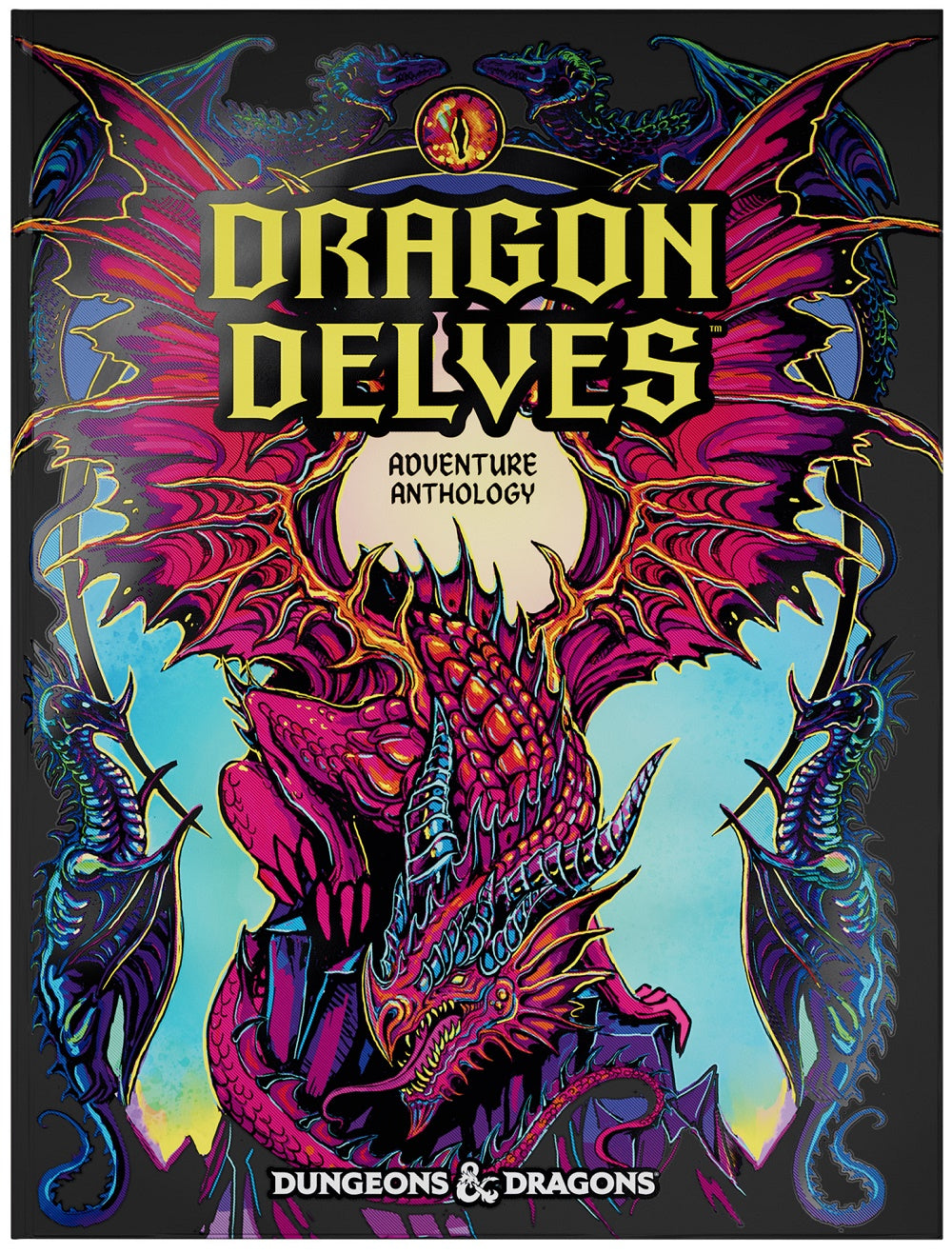 DND RPG DRAGON DELVES AN ADVENTURE ANTHOLOGY ALT COVER HC | L.A. Mood Comics and Games