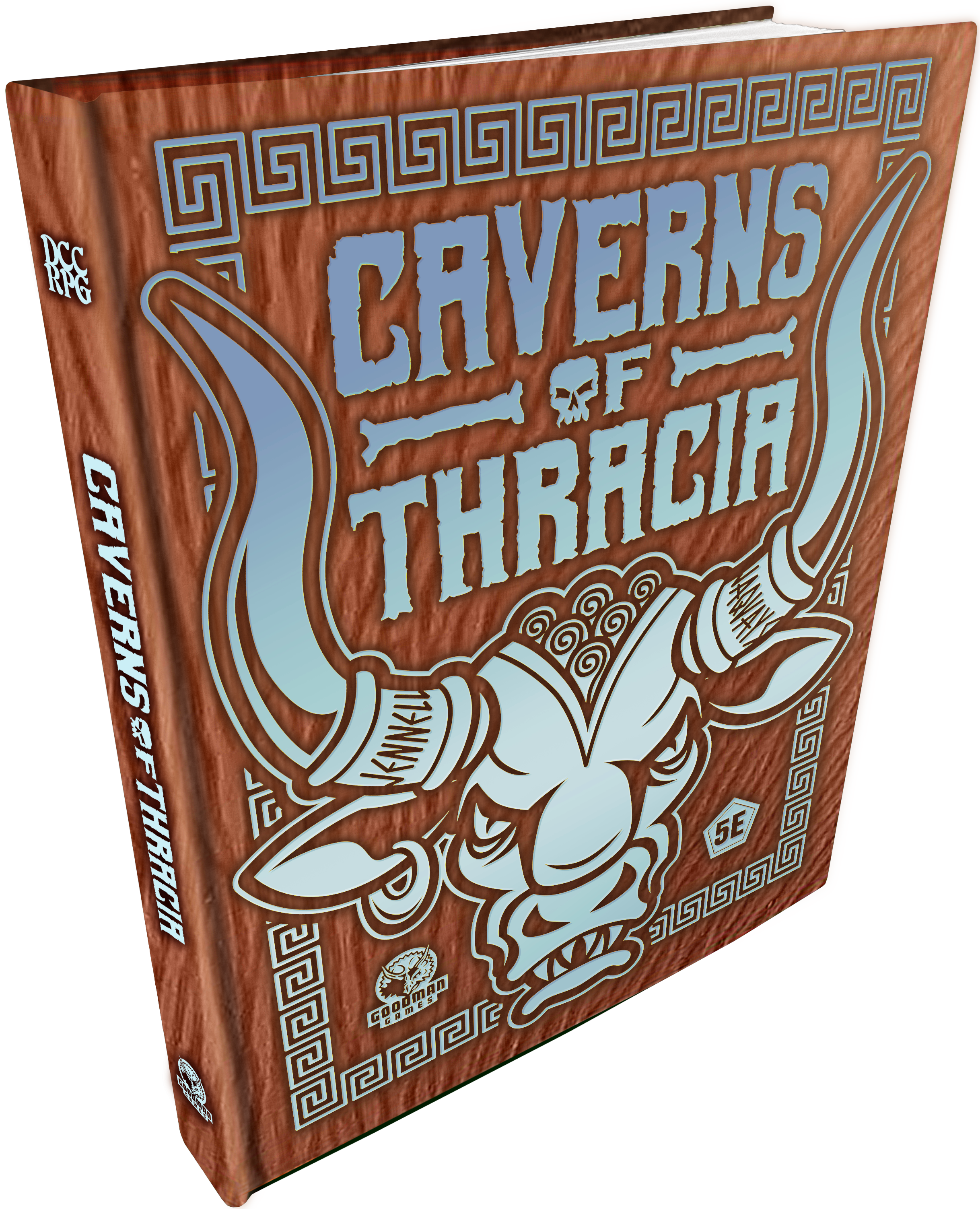 Caverns Of Thracia (5E) Minotaur Hide Cover Edition | L.A. Mood Comics and Games
