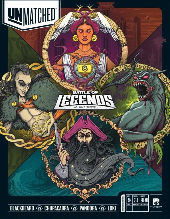 UNMATCHED BATTLE OF LEGENDS VOL 03 | L.A. Mood Comics and Games