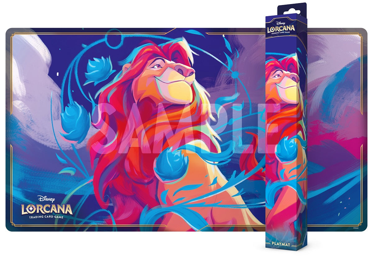 DISNEY LORCANA PLAYMAT SET 9 MAT B MUFASA | L.A. Mood Comics and Games