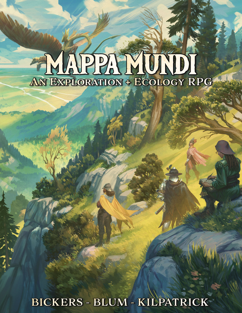Mappa Mundi: An Exploration + Ecology RPG | L.A. Mood Comics and Games
