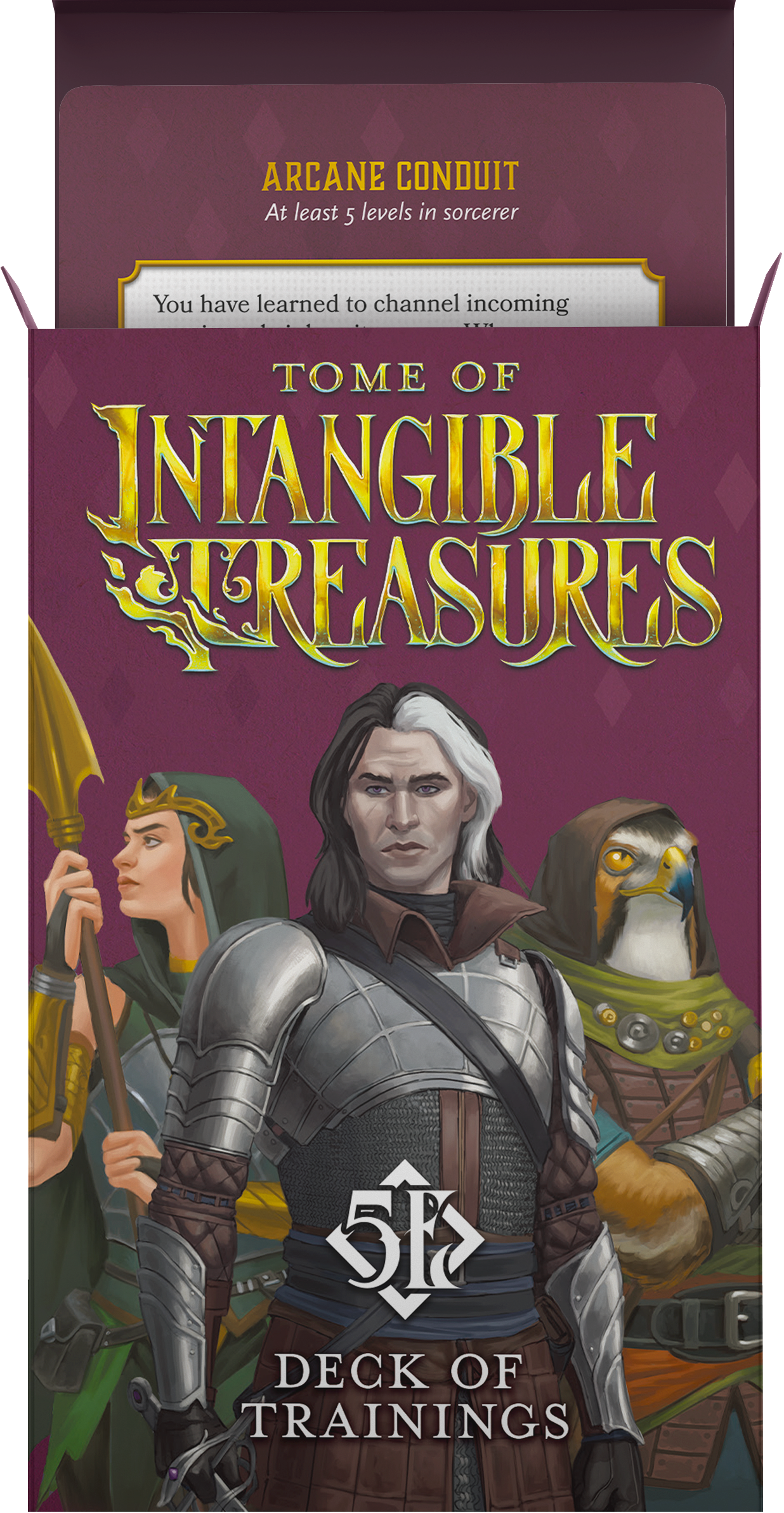 TOME OF INTANGIBLE TREASURES DECK OF TRAININGS 5E | L.A. Mood Comics and Games