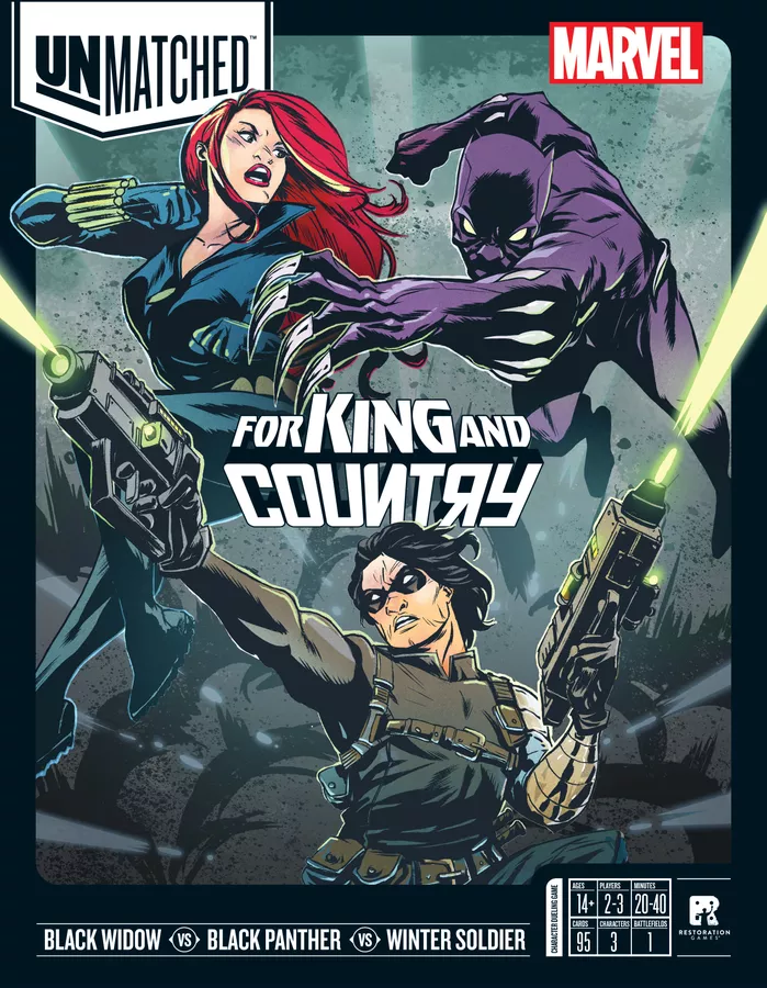 UNMATCHED MARVEL FOR KING AND COUNTRY | L.A. Mood Comics and Games