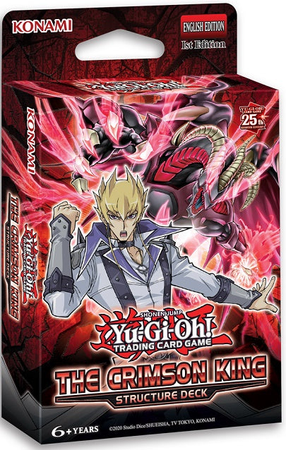 YGO STRUCTURE DECK THE CRIMSON KING | L.A. Mood Comics and Games