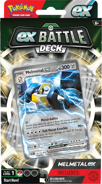 POKEMON - EX BATTLE DECKS - MELMETAL EX | L.A. Mood Comics and Games
