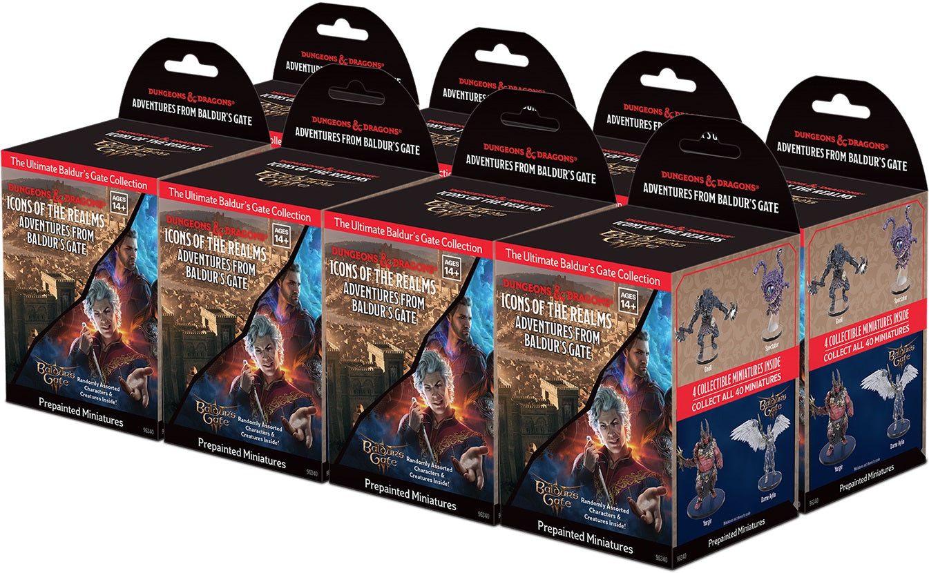 DND ICONS ADVENTURES FROM BALDUR'S GATE SINGLE BOOSTER | L.A. Mood Comics and Games