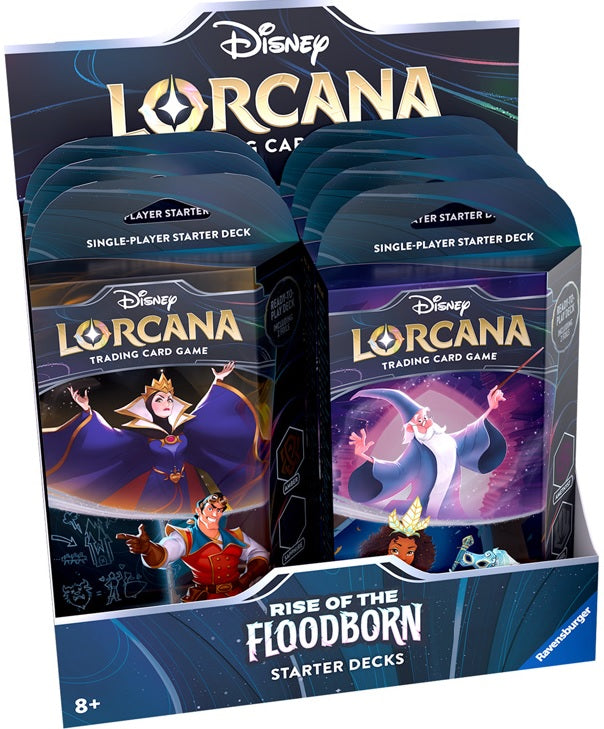 DISNEY LORCANA RISE O/T FLOODBORN STARTER DISPLAY | L.A. Mood Comics and Games