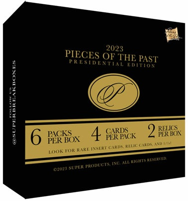 PIECES OF THE PAST PRESIDENTIAL EDITION 2023 BOX | L.A. Mood Comics and Games
