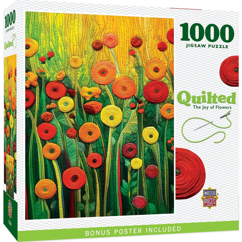 Puzzle 1000pc - The Joy Of Flowers | L.A. Mood Comics and Games