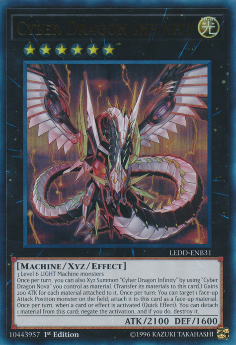 Cyber Dragon Infinity [LEDD-ENB31] Ultra Rare – L.A. Mood Comics and Games