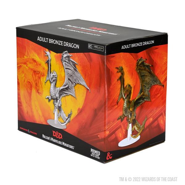 D&D Nolzur's Marvelous Miniatures: Adult Bronze Dragon | L.A. Mood Comics and Games