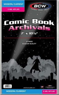 Current/Modern Comic Mylar Archivals - 2 MIL | L.A. Mood Comics and Games