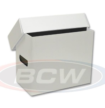 Short Comic Storage Box - Plastic - White | L.A. Mood Comics and Games