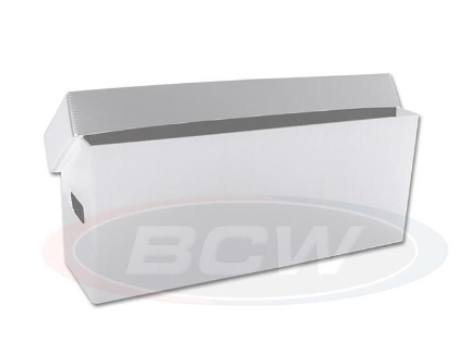 Long Comic Storage Box - Plastic - White | L.A. Mood Comics and Games