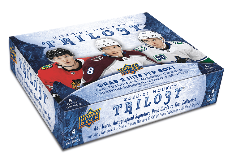2021 Upper Deck Trilogy Hockey Box | L.A. Mood Comics and Games