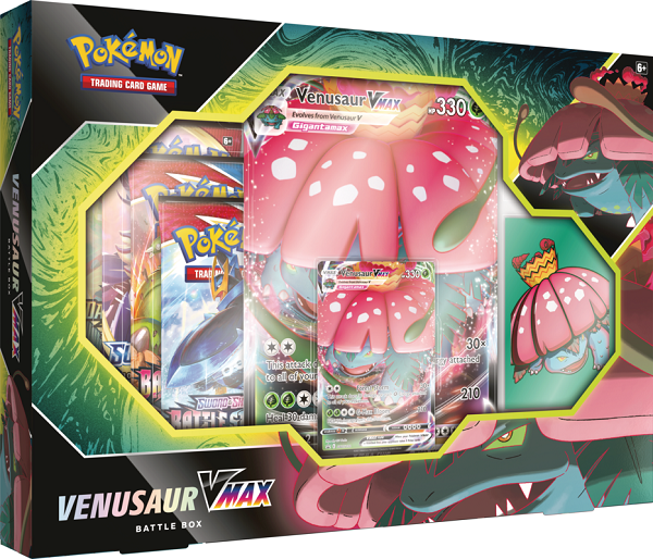 POKEMON VENUSAUR/BLASTOISE VMAX BATTLE BOX | L.A. Mood Comics and Games
