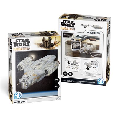 4D Puzzle: Star Wars - Mandalorian Razor Crest | L.A. Mood Comics and Games