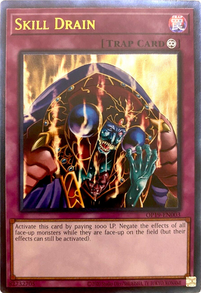 Skill Drain [OP19-EN003] Ultimate Rare – L.A. Mood Comics and Games