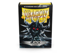 Dragon Shield Classic Sleeve - Black ‘Locus’ 60ct | L.A. Mood Comics and Games