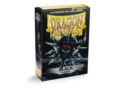 Dragon Shield Classic Sleeve - Black ‘Locus’ 60ct | L.A. Mood Comics and Games
