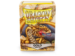Dragon Shield Matte Sleeve - Gold ‘Gygex’ 100ct | L.A. Mood Comics and Games