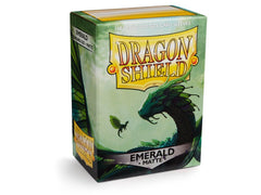 Dragon Shield Matte Sleeve - Emerald ‘Rayalda’ 100ct | L.A. Mood Comics and Games