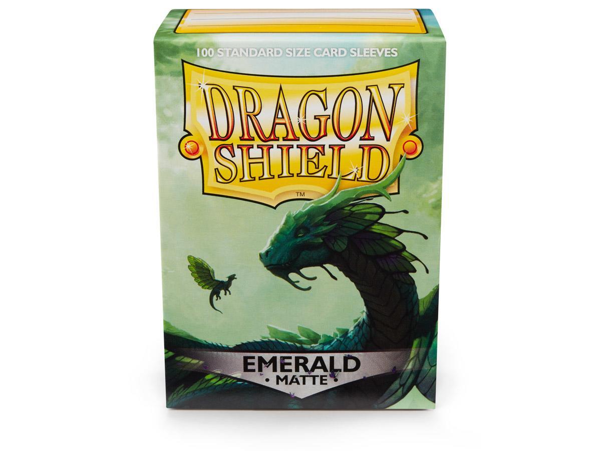 Dragon Shield Matte Sleeve - Emerald ‘Rayalda’ 100ct | L.A. Mood Comics and Games