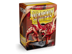 Dragon Shield Matte Sleeve - Ruby ‘Rubis’ 100ct | L.A. Mood Comics and Games