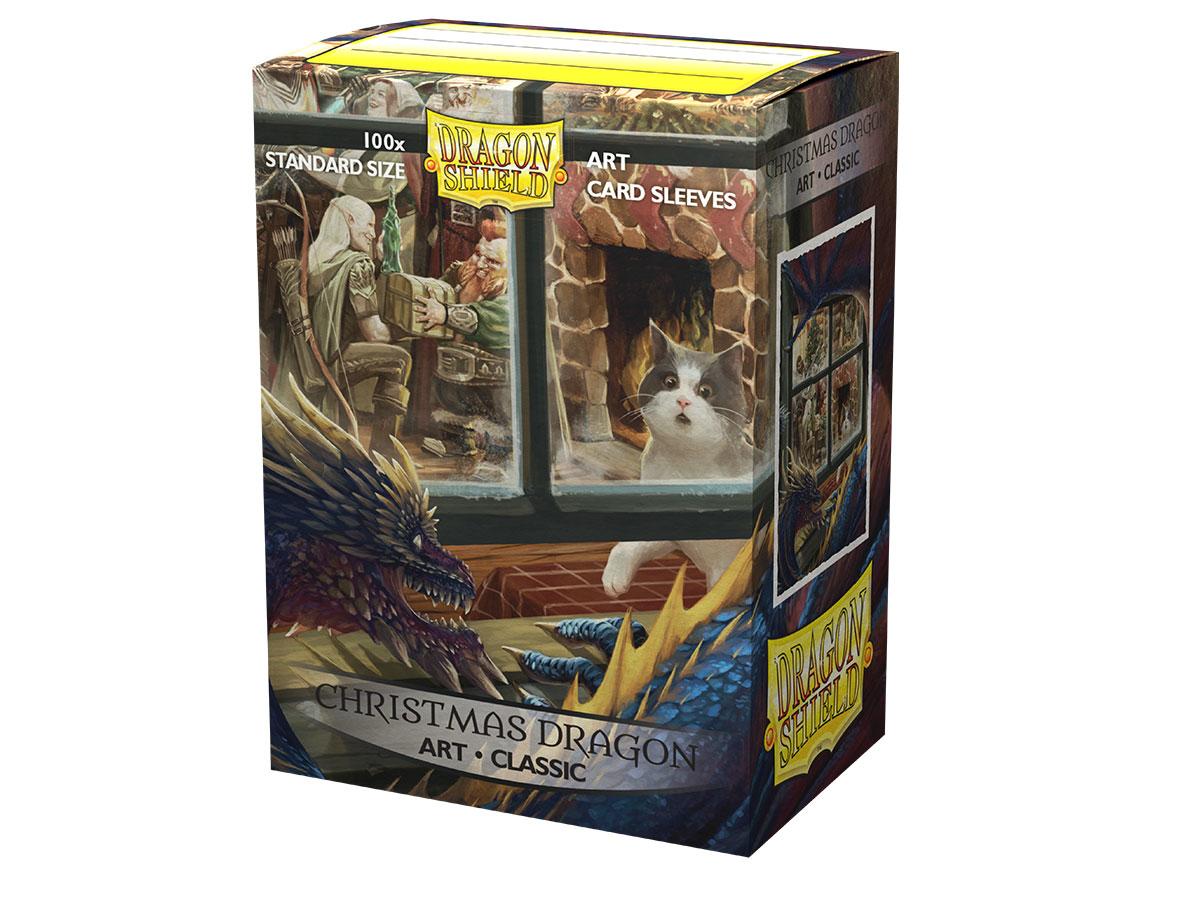 Dragon Shield Art Sleeves Classic 100ct Christmas Dragon | L.A. Mood Comics and Games