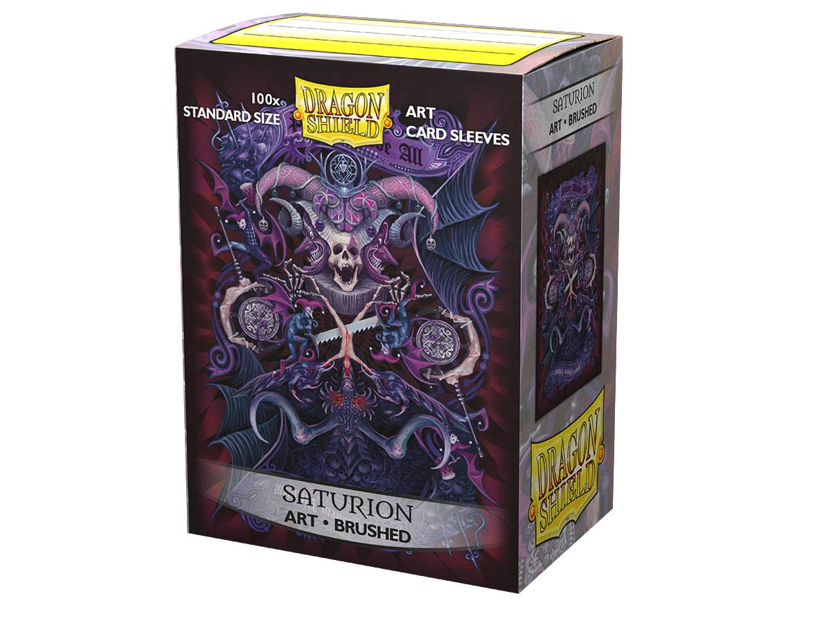 Dragon Shield Art Sleeves Brushed 100ct Saturion | L.A. Mood Comics and Games