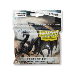 Dragon Shield Perfect Fit Sleeve - Smoke ‘Shinon’ 100ct | L.A. Mood Comics and Games