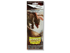 Dragon Shield Perfect Fit Sleeve - Smoke ‘Yarost’ 100ct | L.A. Mood Comics and Games