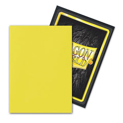 Dragon Shield Matte DUAL Lightning (100) (Yellow) | L.A. Mood Comics and Games
