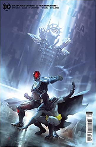 BATMAN FORTNITE ONE SHOT CVR B GARNER CARD STOCK | L.A. Mood Comics and Games