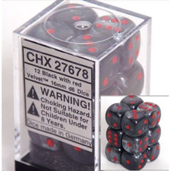 Chessex: D6 Velvet™ Dice sets - 16mm | L.A. Mood Comics and Games