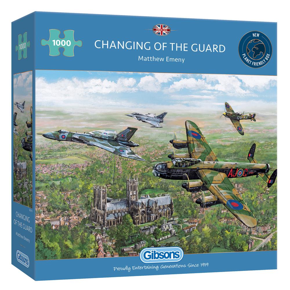 Puzzle 1000 Piece: Changing Of The Guard | L.A. Mood Comics and Games