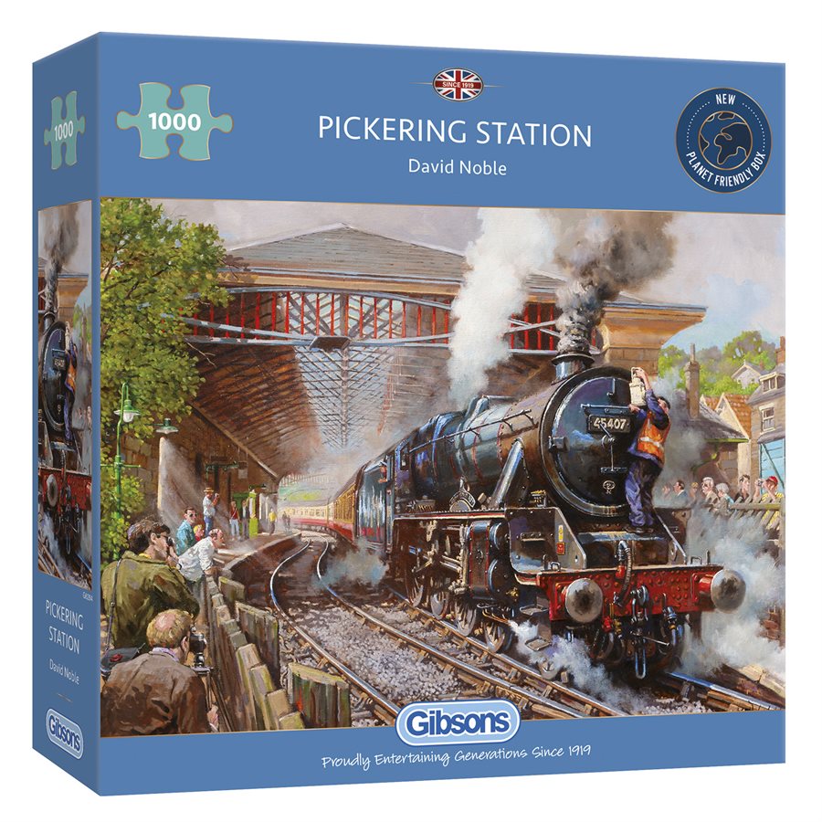 Pickering Station Puzzle (1000pc) | L.A. Mood Comics and Games