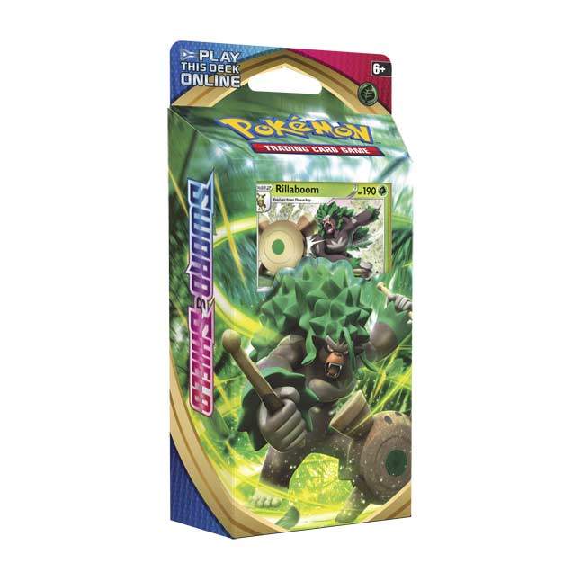 Pokémon TCG: Sword & Shield Rillaboom Theme Deck | L.A. Mood Comics and Games