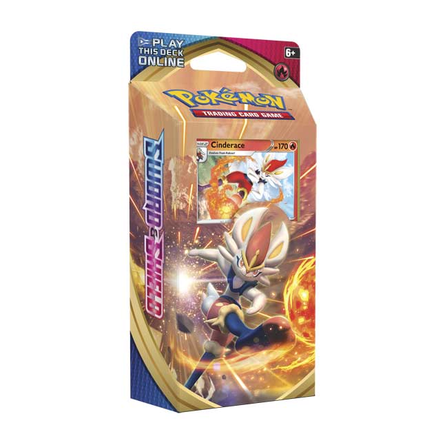 Pokémon TCG: Sword & Shield Cinderace Theme Deck | L.A. Mood Comics and Games