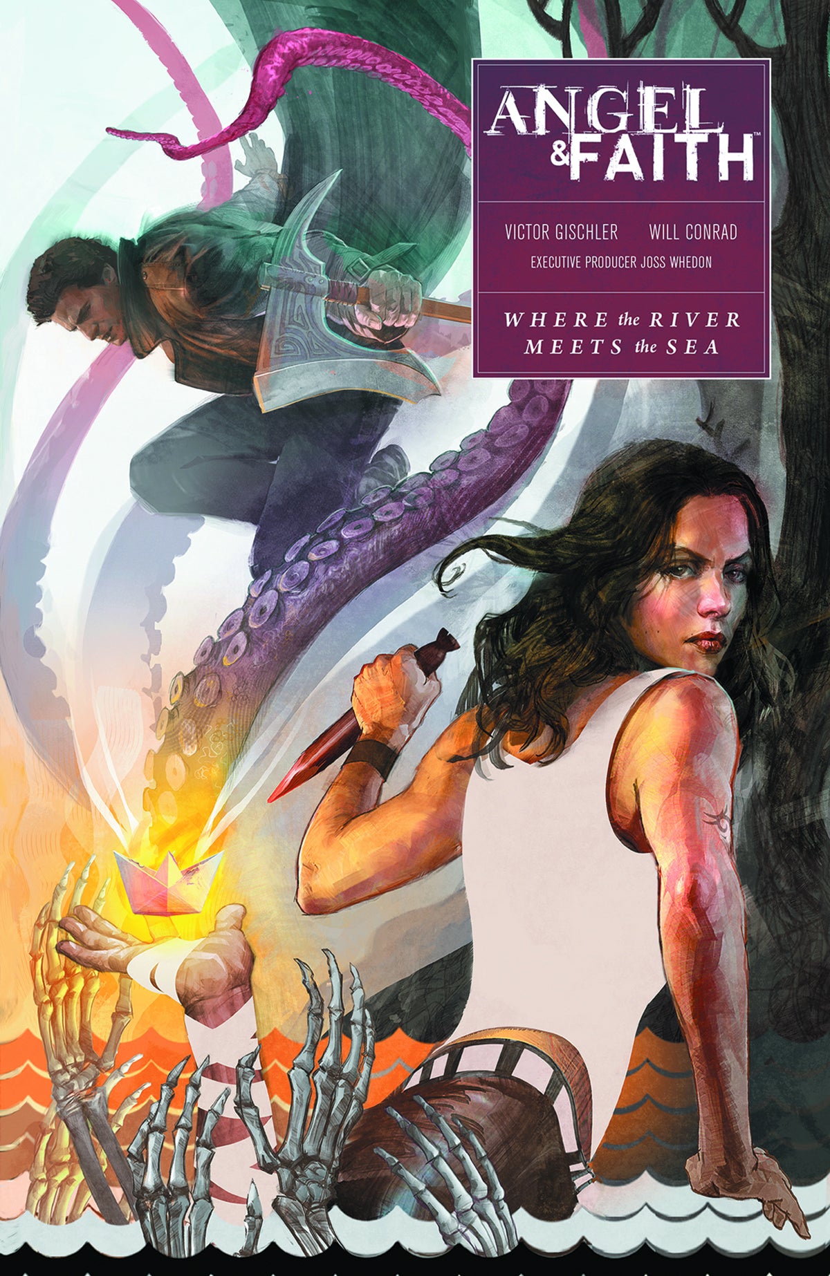 ANGEL & FAITH SEASON 10 TP VOL 01 RIVER MEETS SEA (C: 0-1-2) | L.A. Mood Comics and Games