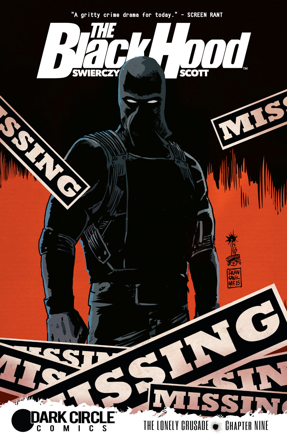 BLACK HOOD #9 REG CVR A FRANCAVILLA (MR) | L.A. Mood Comics and Games