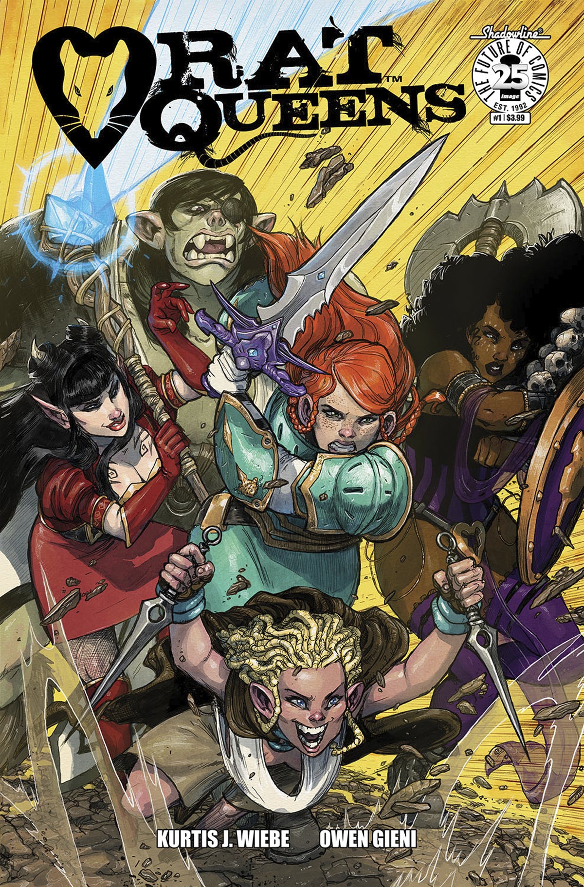 RAT QUEENS Vol 2  #1 CVR A GIENI | L.A. Mood Comics and Games