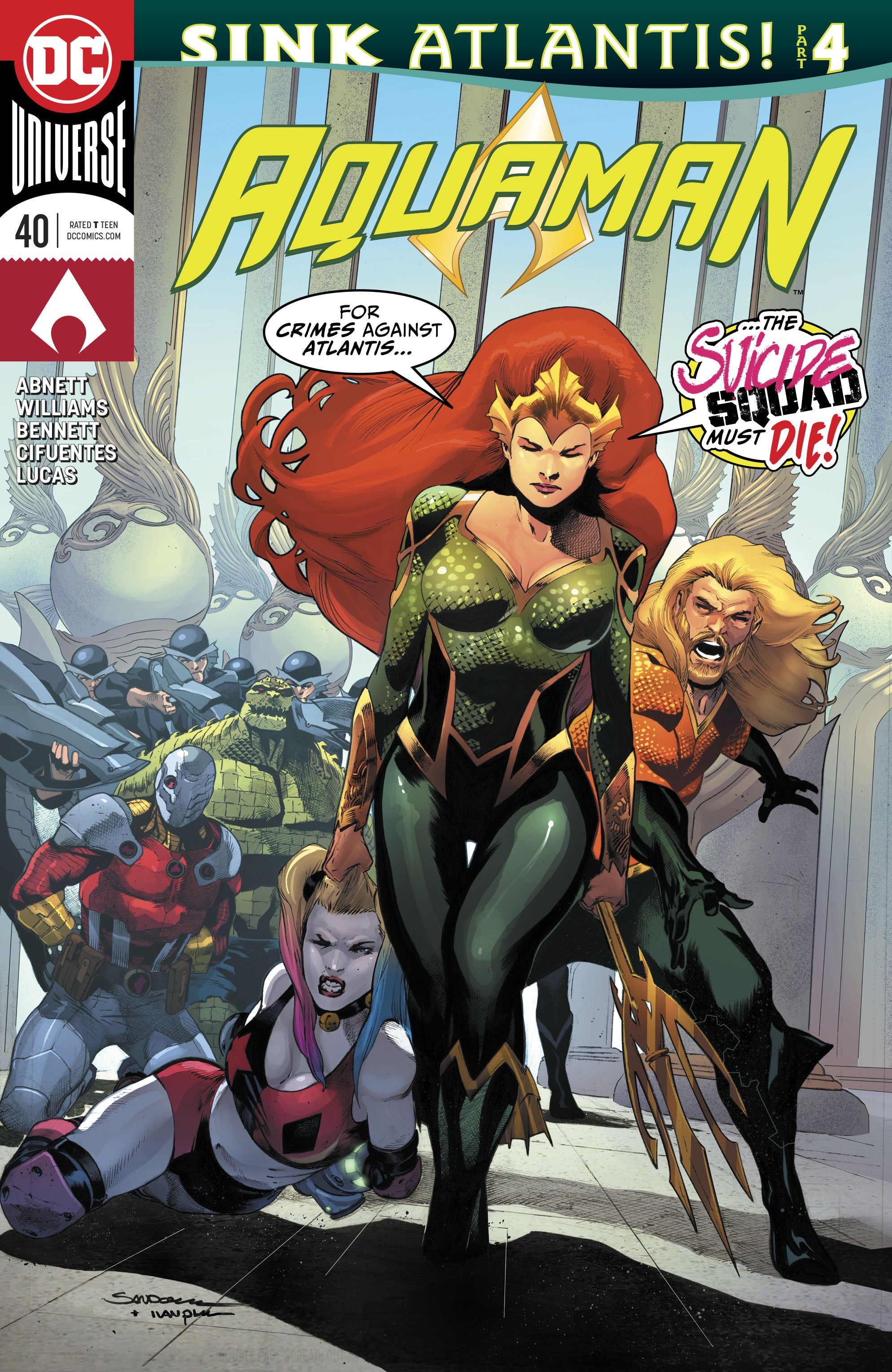 AQUAMAN #40 SINK ATLANTIS | L.A. Mood Comics and Games
