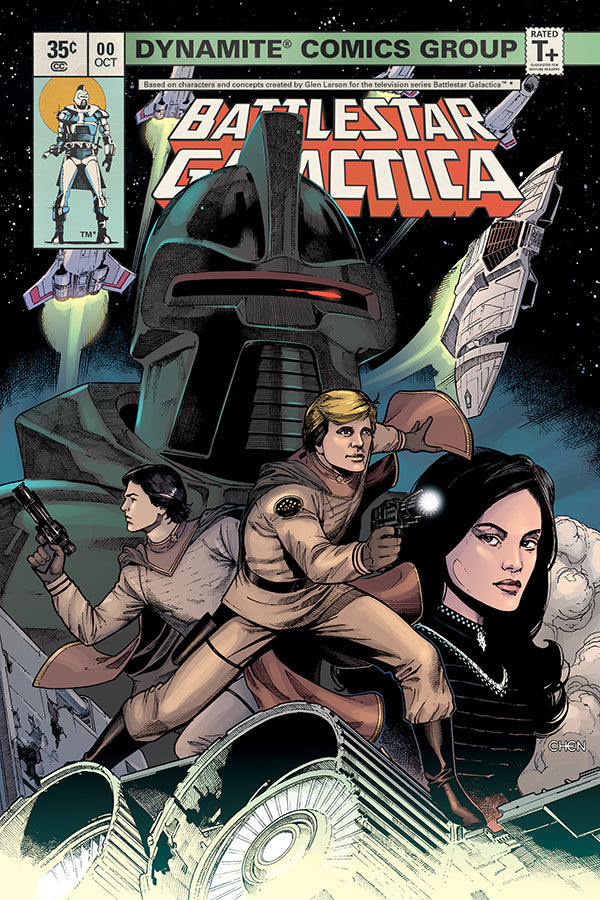 BATTLESTAR GALACTICA CLASSIC #0 CVR A CHEN | L.A. Mood Comics and Games