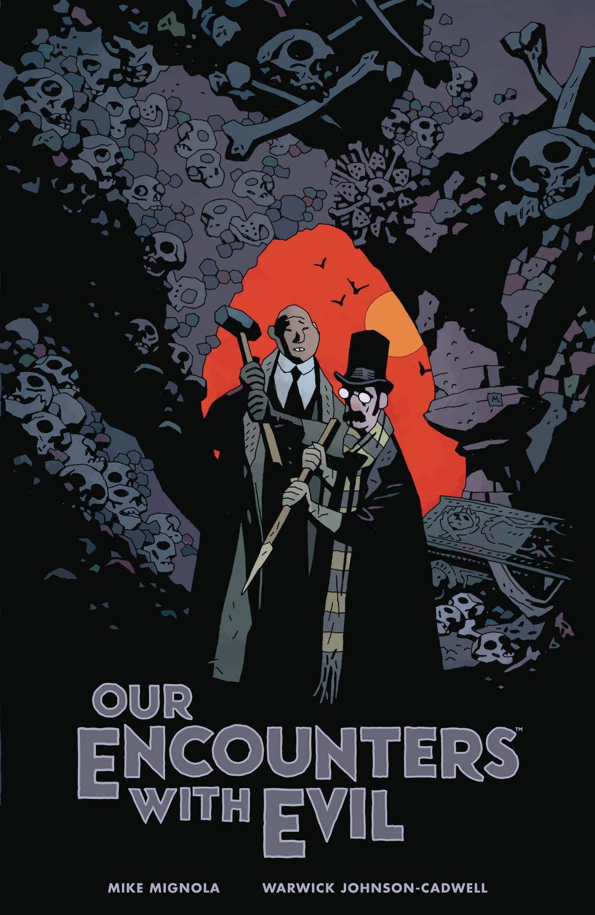 OUR ENCOUNTERS EVIL PROFESSOR MEINHARDT & KNOX HC (C: 0-1-2) | L.A. Mood Comics and Games