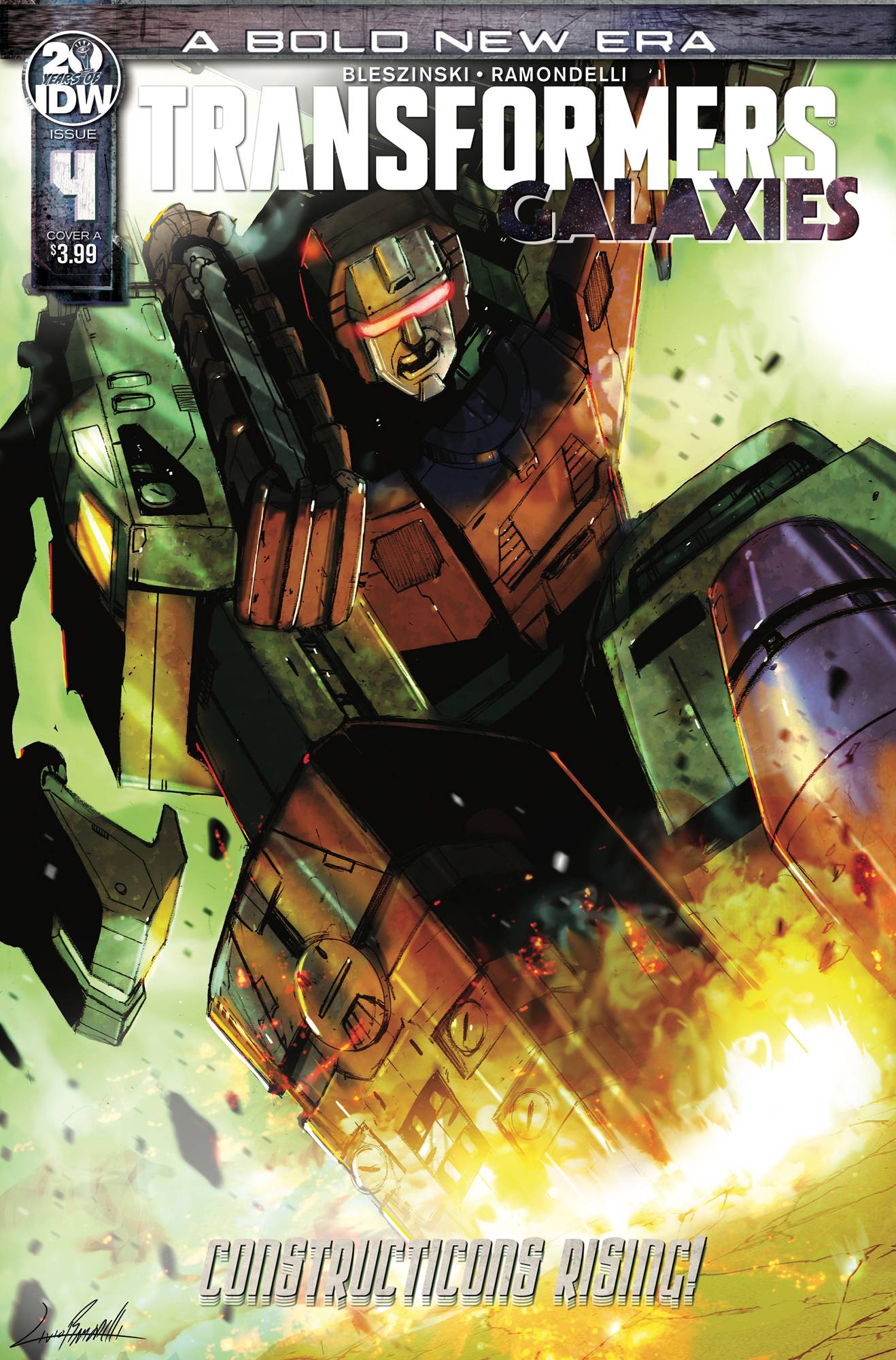 TRANSFORMERS GALAXIES #4 CVR A RAMONDELLI (C: 1-0-0) | L.A. Mood Comics and Games